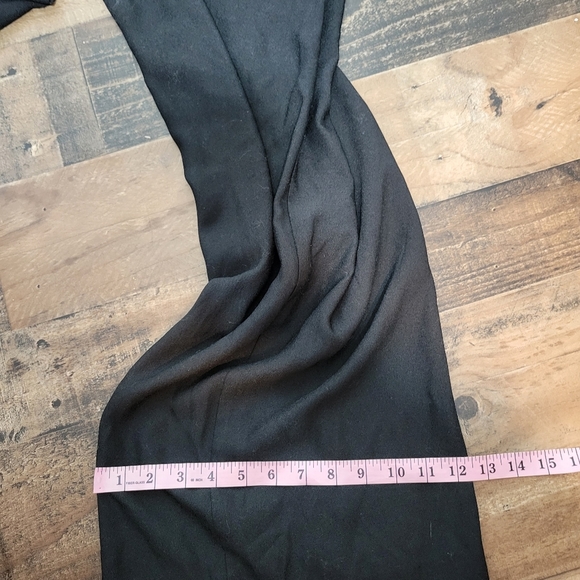 6 JW Jason Wu Black White Colorblock Halter Jumpsuit - Picture 7 of 7